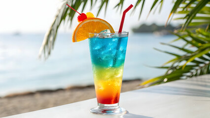 Tropical Beach Drinks