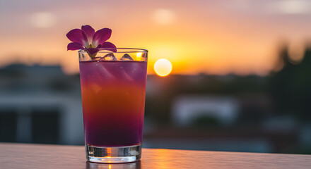 Tropical Beach Drinks