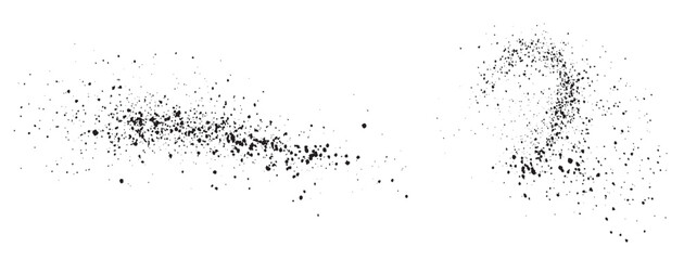 Isolated black horror abstract texture blood splatter distressed background