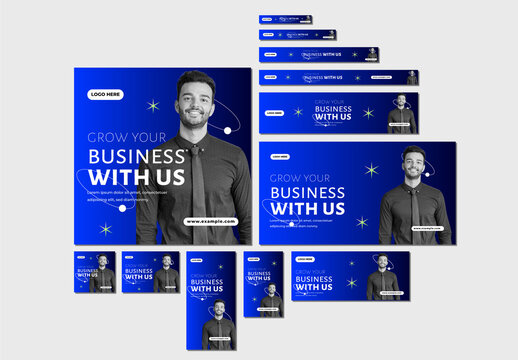 Corporate Business Web Banner Template Design
