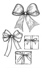 set of bows