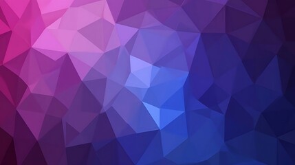 Abstract Purple Blue Polygon Background
