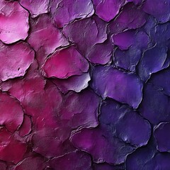 Obraz premium Textured surface with vibrant purple and pink hues.