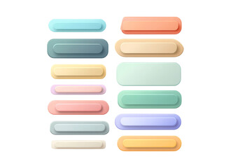 Obraz premium Sort dropdown soft pastel, web element