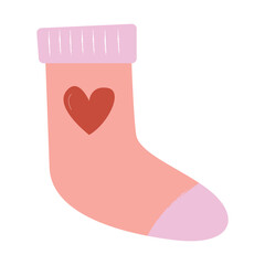 Cute Sock Illustration