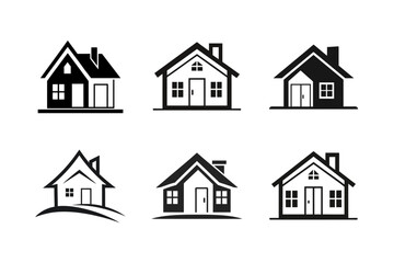house silhouette svg icon