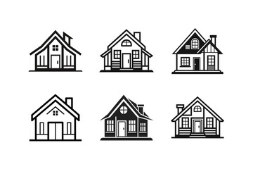 house silhouette svg icon