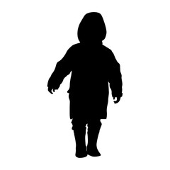 Children Silhouette Illustration