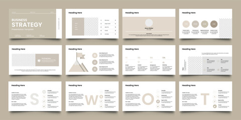 Business Strategy Presentation Template