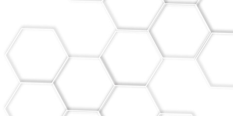 Futuristic 3D White Light hexagon Geometric Structure Featuring Abstract Polygonal Honeycomb Pattern, Technology-Inspired Design, and a Luxurious, Modern Vector Background for Innovation