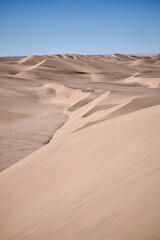 SAND DUNES IN NAMIBIA