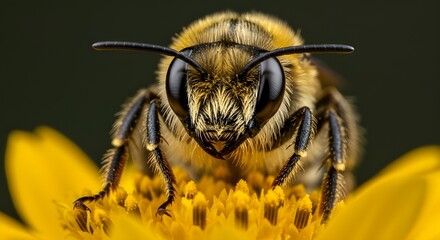 bee on flower