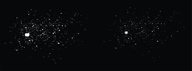 Falling luxury snowflake isolated background