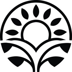 Minimalist black outline vector icons illustrating uk summer break activities