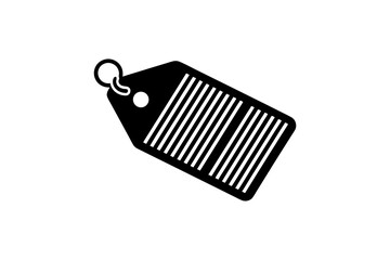 shopping tag barcode pattern