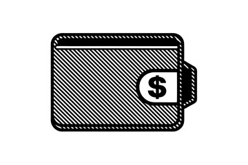 wallet dollar sign overlay