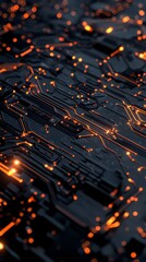 digital technology kt board texture poster background