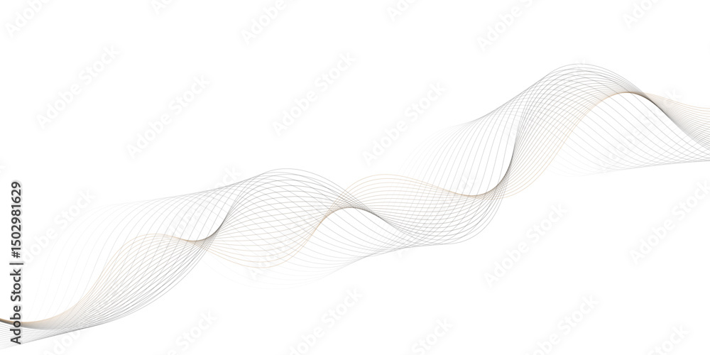 Poster abstract background featuring flowing lines that create a wave pattern. ideal for modern designs, pr