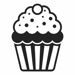 cupcake with icing