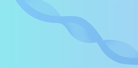 Abstract blue wave background with smooth flowing lines and ocean-inspired design