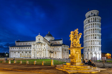 The city of Pisa, Italy