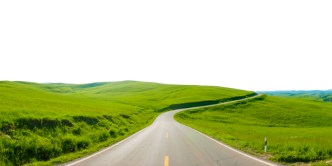 The road through Green Fields