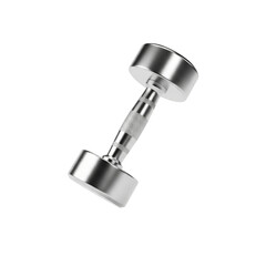 dumbbell isolated on white