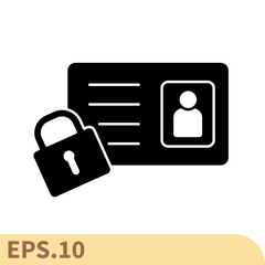 data privasi icons  symbol vector elements for infographic web