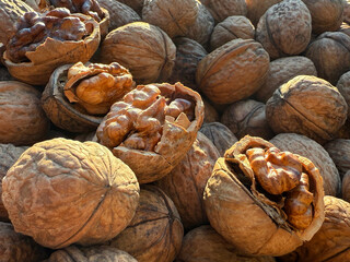 Walnuts nuts provide healthy fats, fibre, vitamins, and minerals.
