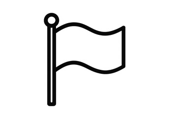 Black trash can icon representing digital file deletion or waste disposal, set against transparent backdrop