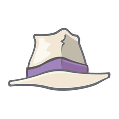 cowboy hat vector illustration