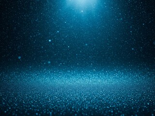 Obraz premium Sparkling blue glitter background festive design