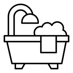 bathtub icon