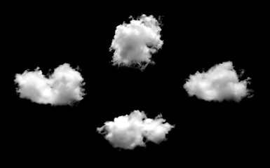  Clouds in the sky with black and white isolated like a background with lights and patterns...