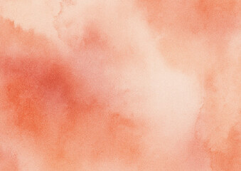Delicate and dreamy background in a blend of peach, coral, and blush pink watercolor textures. Ideal for beauty, wedding, stationery, or wellness-related content. Clean, feminine, and versatile.