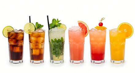 Refreshing Summer Cocktails A Colorful Collection of Iced Drinks