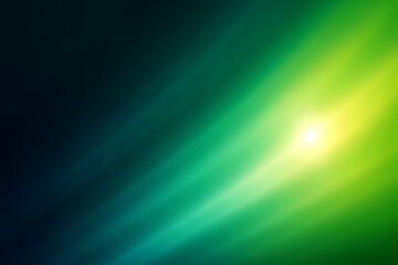 Fototapeta premium Vibrant Green Diagonal Light Gradient