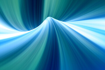 Modern bright abstract dynamic line wave soft light gradient dark blue green background design for graphics pattern web illustration technology digital wallpaper template poster banner