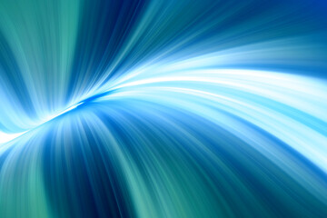Modern bright abstract dynamic line wave soft light gradient dark blue green background design for graphics pattern web illustration technology digital wallpaper template poster banner