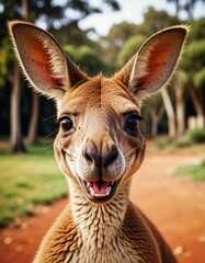 Obraz premium portrait of a kangaroo