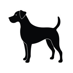Dog Vector Silhouette