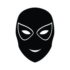 Face Mask Vector Silhouette
