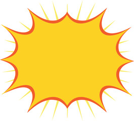 red and yellow bubble 