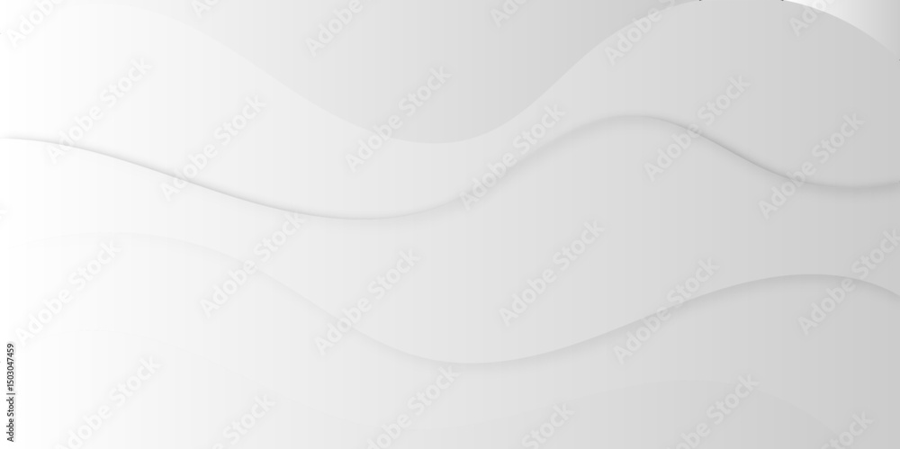Aufkleber modern color wave abstract background design. space style. gradient wavy background. abstract grey w