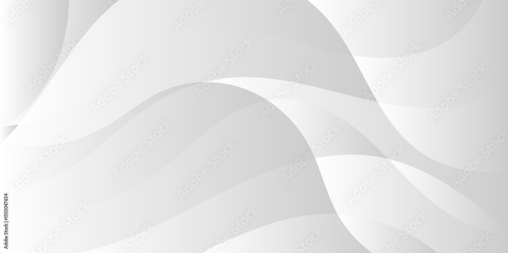 Aufkleber modern color wave abstract background design. space style. gradient wavy background. abstract grey w