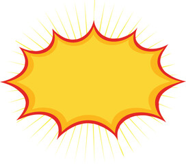 red and yellow bubble 