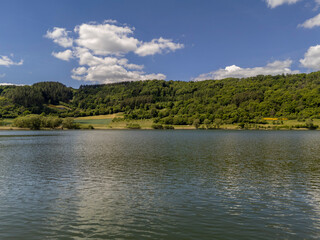 Meerfelder Maar (Lake) in Eifel Germany