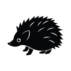 Hedgehog Vector Silhouette