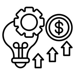 Development Icon Outline