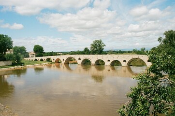 Naklejka premium Pont Vieux, Béziers.